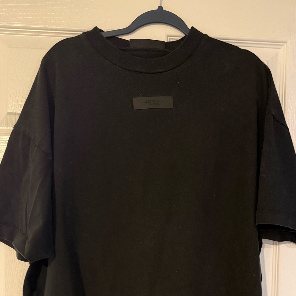 Essentials Black Short Sleeve Tee